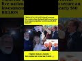 The return on investment from Prime Minister Narendra Modi's travels#modi#meloni#viral#shorts #india