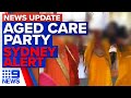 Coronavirus: Shocking video of Victoria aged care party, Sydney cabbie infected | 9 News Australia