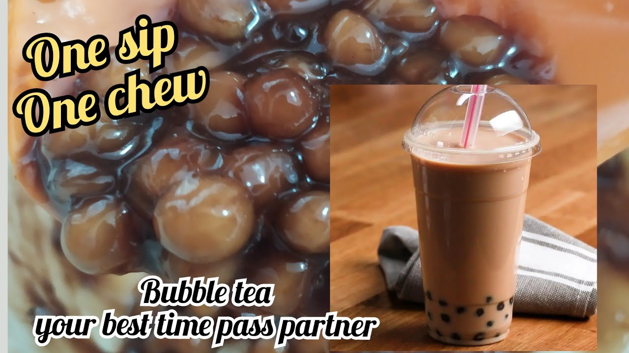 Bubble tea recipe in Tamil Boba tea pearl milk tea recipe black