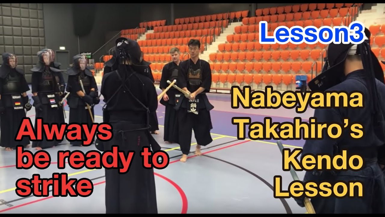 Nabeyama Takahiro : Always be ready to strike L3 / 鍋山隆弘先生 常に打てる体勢を作る L3