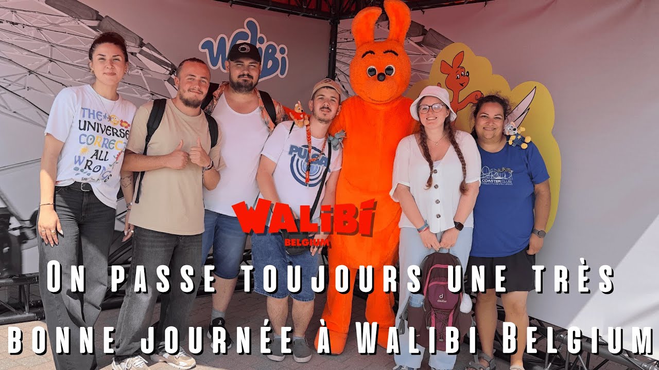On passe toujours une très bonne journée à Walibi Belgium !