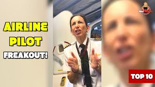 Airline Pilot Freakout Over WATER?? | Best Freakouts