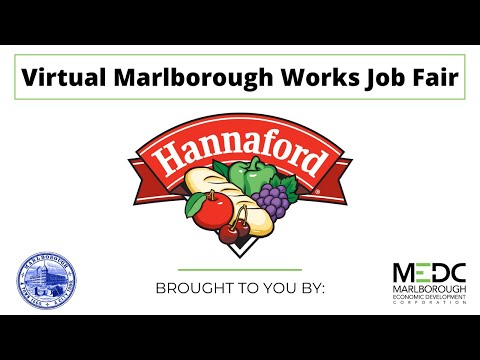 Hannaford 2020 Virtual Job Fair