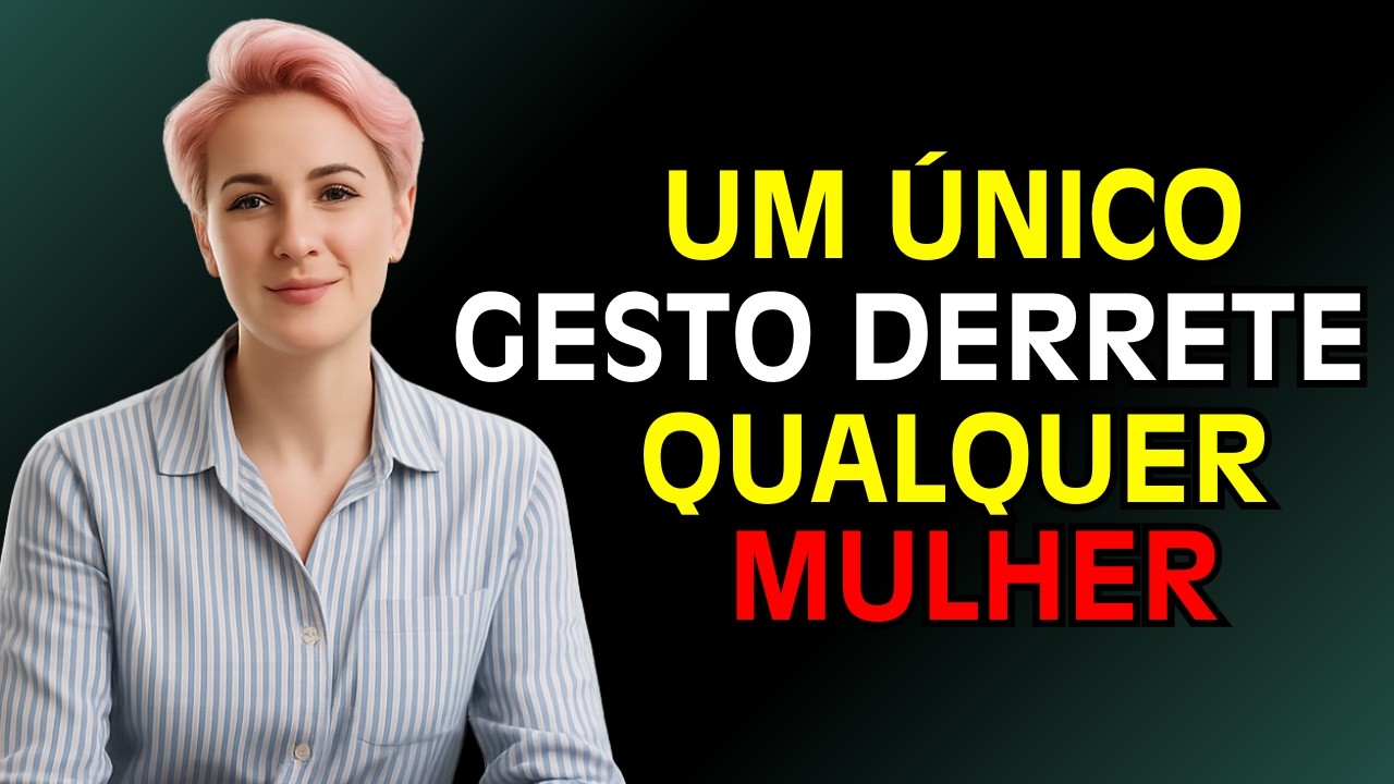 O gesto másculo que derrete qualquer mulher e que quase ninguém usa! PSICOLOGIA FEMININA