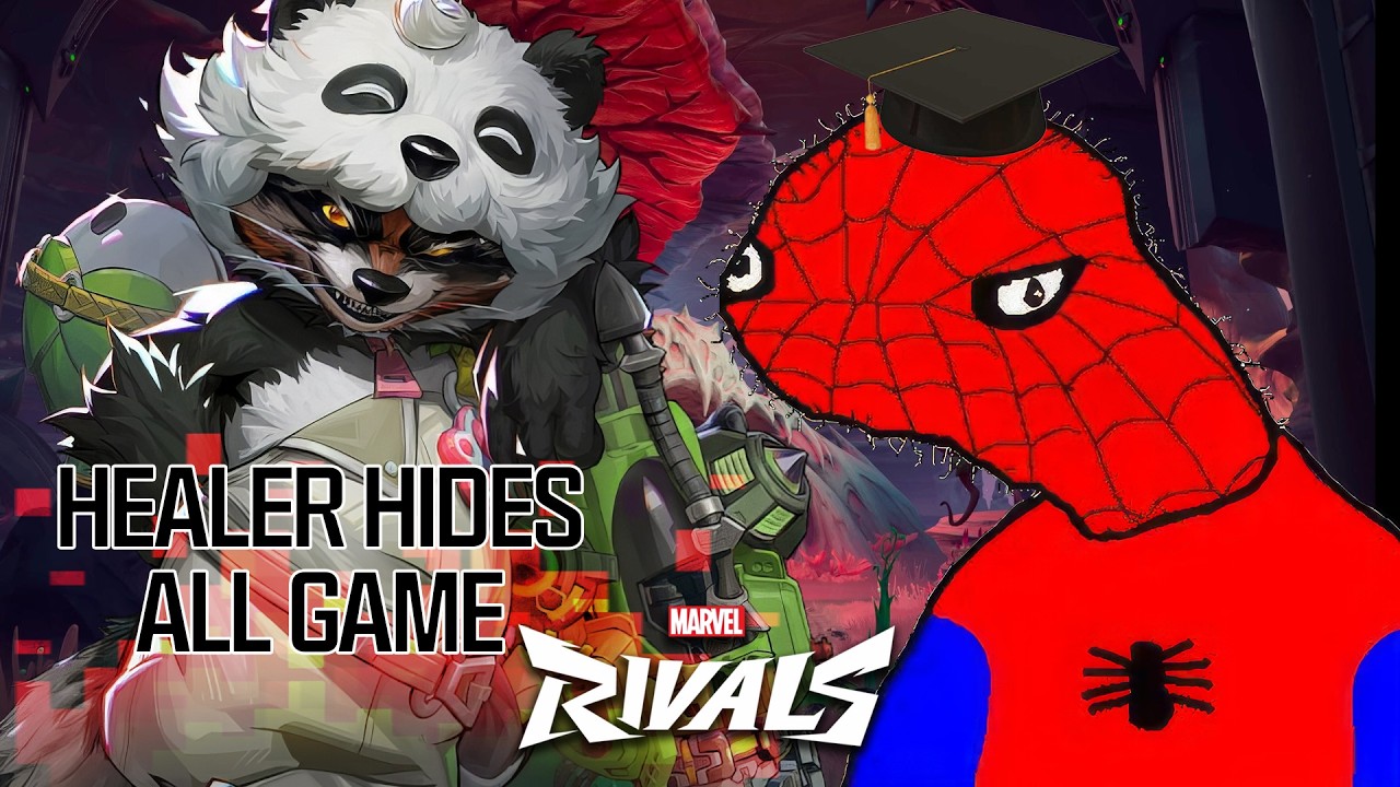 Ragebait Spider-Man TRAUMATIZES HEALER & MAKES THEM HIDE ALL GAME 😭