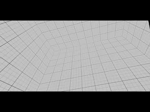 Oculus Quest 2 + UnityでVR開発：Grid Room Test