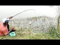 Fish Hunting 🎣 Fisher Man Catching Back To Back Fishes Single Small hook Fishing