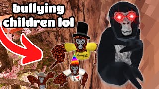 Cyberbullying Children Out Of Competitive Lobbies Part 3 - Gorilla Tag Vr