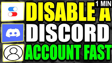 How To Disable Discord Account Tutorial (2025)
