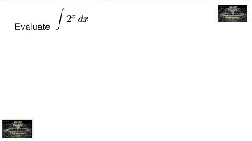 Evaluate integral ∫2^x dx Indefinite Integrals RD Sharma Class 12 part 2 Chapter wise VSAQ solutions