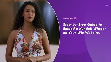 How to Embed a Kundali Widget on Wix Website | Divine API
