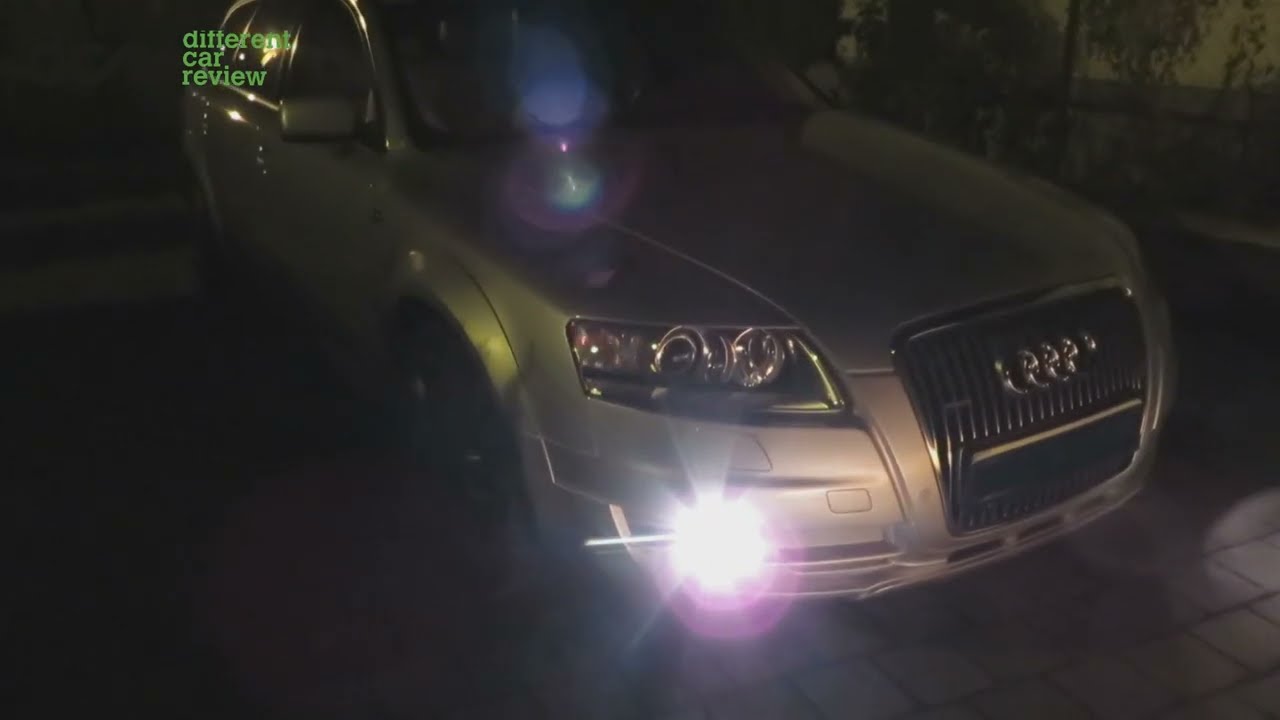 Audi A6 Allroad 4 2 Fsi C6 4f Interior At Night Night