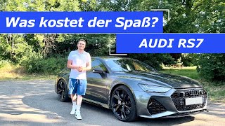 Audi RS7 - Was kosten 10.000 Km megapower Fahrspaß?