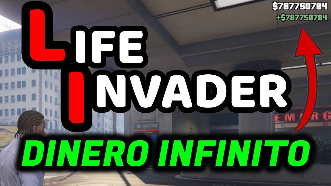 GTA V LIFEINVADER DINERO INFINITO MODO HISTORIA YouTube