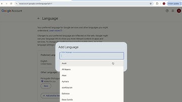 Change display language in gmail and other Google apps