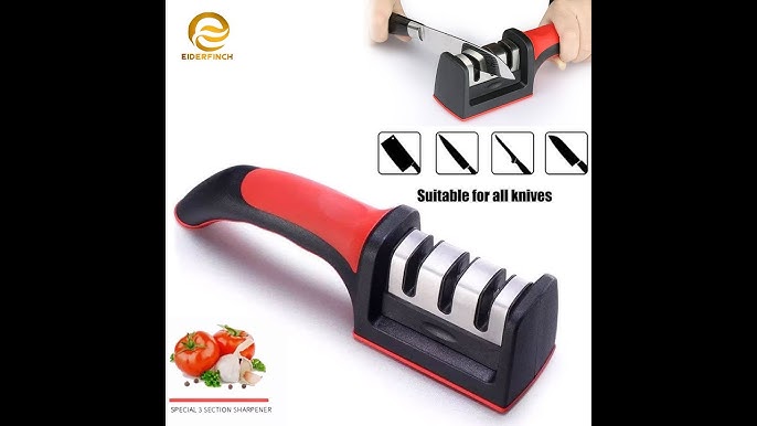 Wamery Serrated Knife Sharpener. Pocket Knife Sharpener, Tactical Pen Sharpener. Perfect to Use in The Kitchen and for Outdoor Hunting Fishing Hiking