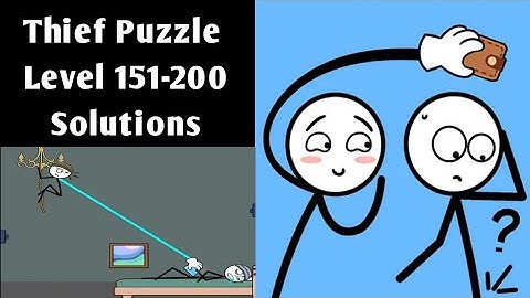Thief Puzzle Level 151-200 Gameplay Walkthrough (iOS Android).