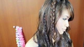 Easy Bohemian Braids & Waves Hairstyle Hair Tutorial