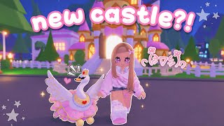 Adopt Me Added a FAIRYTALE CASTLE?! 🏰🦢🎀 New Ballet Swan!