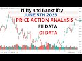 Price Action Analysis For Nifty AND Bank Nifty | Learn To Trade | June 5th 2023