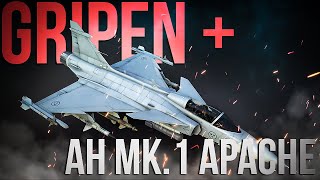 ВВС Британии первым респом - Apache + Gripen😤 | War Thunder