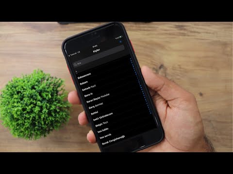 iPhone'da Simdeki Kişileri Telefona Aktarma Nasıl Yapılır