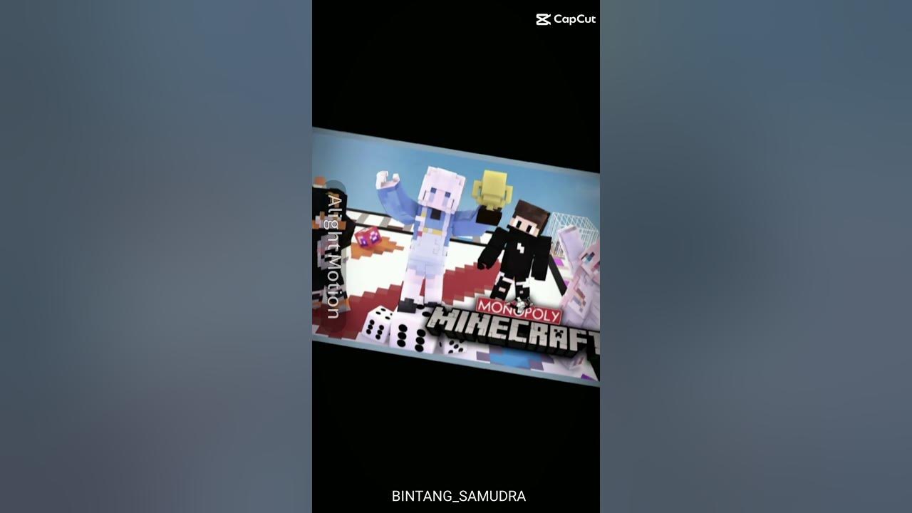 JJ MOEND & SHINON MONOPOLY MINECRAFT 🟠🔵 #45 #alightmotion #capcut