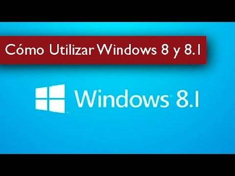 Como Utilizar Windows 8 y 8.1 Conocimientos Básicos