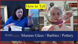 How to Tell Murano Glass, Barbie Dolls, Jewelry and Pottery | Goodwill Finds | Ask Dr. Lori