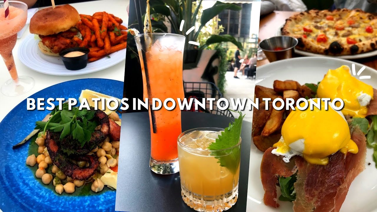 BEST PATIOS IN DOWNTOWN TORONTO 2021 // Cabana, Lavelle, Figo, Chotto