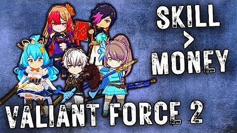 My F2P Arena Team DESTROYS P2W Scrubs 💯 ((Valiant Force 2 ~ Gameplay / Commentary))