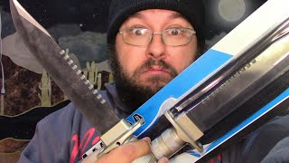 Harbor Freight Survival Knife Old vs New