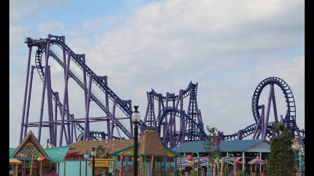 Nopuko Air Coaster at Lost Island Theme Park - YouTube