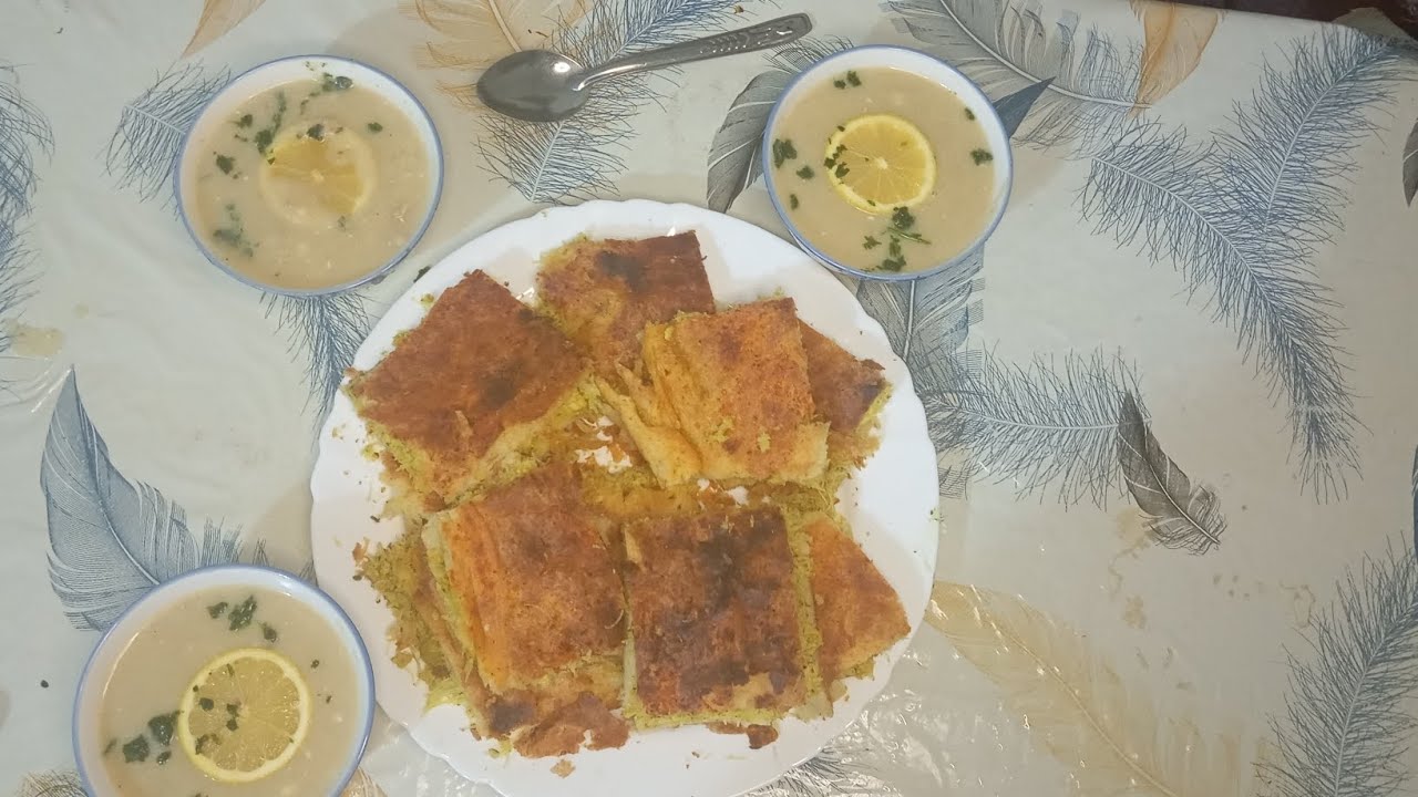 شوربة البطاطا بالدجاج مع ملويّة معمّرة… عشاء اقتصادي ولذيذ 😋