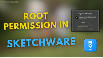How to add Root Permission in Sketchware |  Log Cleaner APK Part 5 | Haryanvi Developer