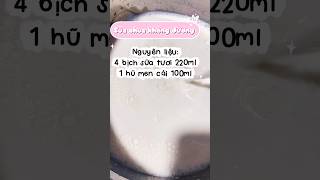 Vlog làm sữa chua không đường #vlog #food #cooking #yogurt