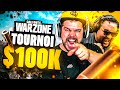 ON PARTICIPE au TOURNOI WARZONE a 100 000 $ ! (3 TOP1 en 2H)