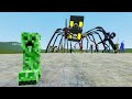 CREEPER VS TREVOR HENDERSON CREATURES!! Garry's Mod Sandbox