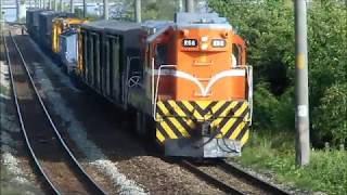 臺灣鐵路局 R20型柴電機車影像紀錄-7502次海線段貨物列車(20180727_R66)