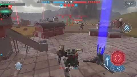 Capturing beacons in war robots funny video