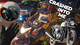 HE CRASHED INTO MY BRAND NEW BIKE | Daily Observations #69 | Road Rage