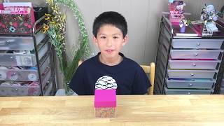 DIY - How to manually make Explosion Box with Lid - step by step tutorial