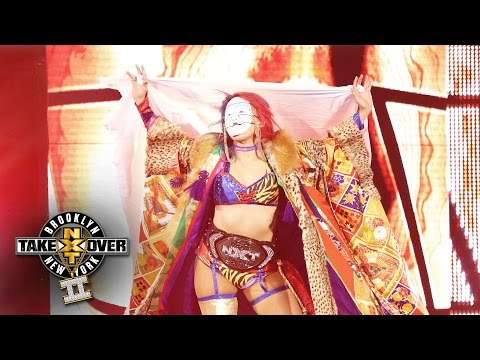 Asuka's entrance: NXT TakeOver: Brooklyn II, only on WWE Network