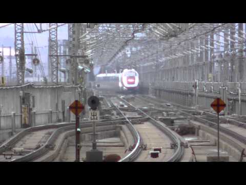 北上駅を通過する新幹線。５列車まとめ