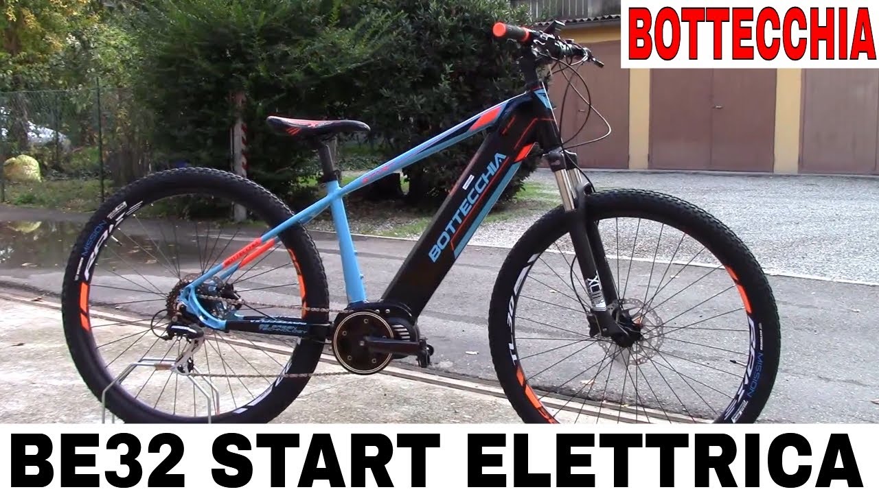 BE32 Start Bottecchia - MTB elettrico con motore ETR3 - YouTube