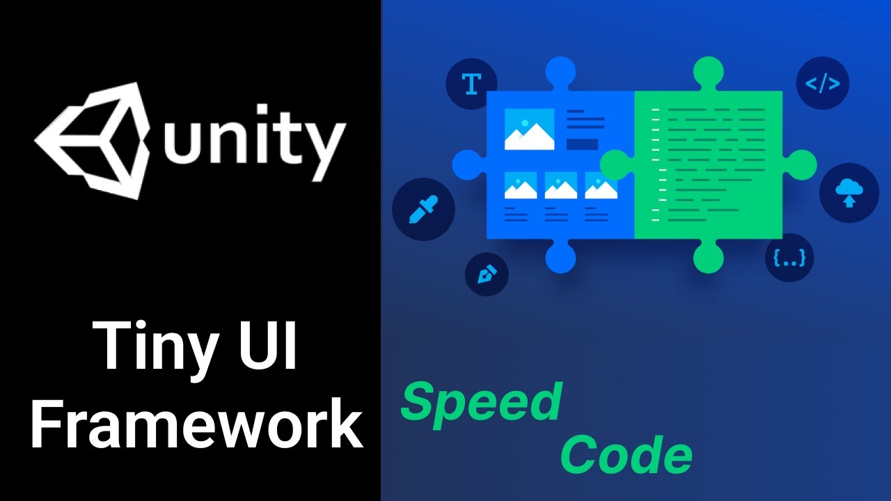 Create a tiny UI framework in Unity CSharp - Speed Code - YouTube