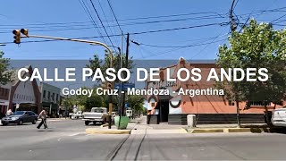 Ciclovía Calle Paso de los Andes / Canal Maure - Godoy Cruz - Mendoza - Argentina