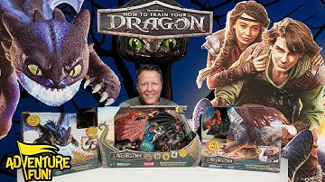 How To Train Your Dragon Official Movie Trailer Toy Dragon Action Figures Toys AdventureFun!