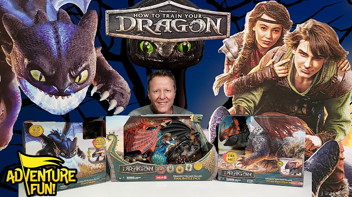 How To Train Your Dragon Official Movie Trailer Toy Dragon Action Figures Toys AdventureFun!