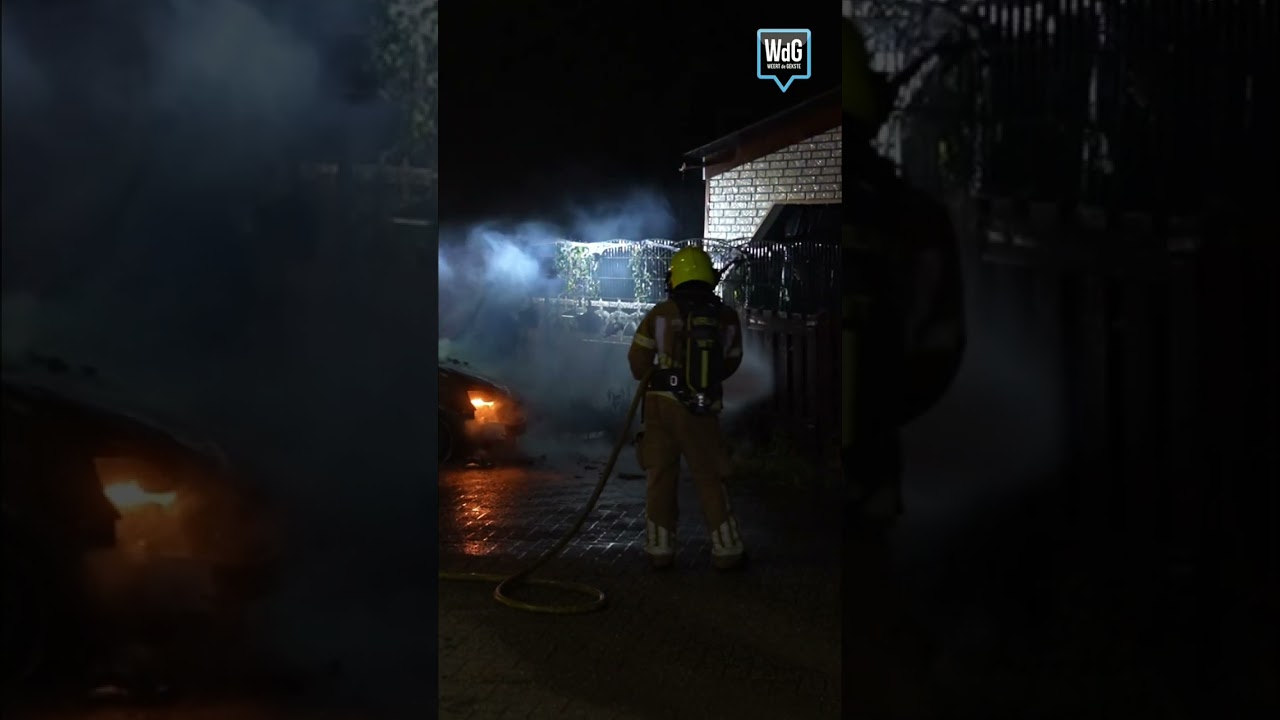 Auto volledig uitgebrand aan Kraanheuvel in #Weert